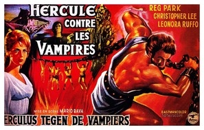 Ercole al centro della terra movie posters (1961) canvas poster
