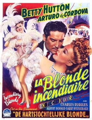 Incendiary Blonde movie posters (1945) puzzle MOV_1866599