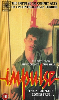Impulse movie posters (1984) poster with hanger