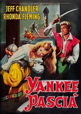Yankee Pasha movie posters (1954) metal framed poster