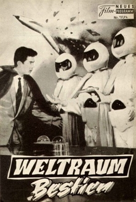 Chikyu Boeigun movie posters (1957) wooden framed poster