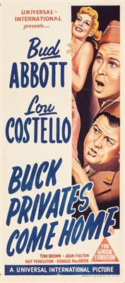 Buck Privates Come Home movie posters (1947) tote bag