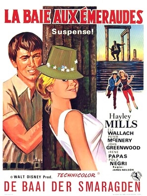 The Moon-Spinners movie posters (1964) canvas poster