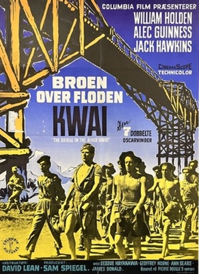 The Bridge on the River Kwai movie posters (1957) poster
