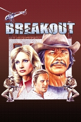 Breakout movie posters (1975) wooden framed poster