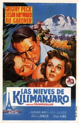 The Snows of Kilimanjaro movie posters (1952) poster