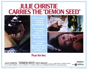 Demon Seed movie posters (1977) metal framed poster
