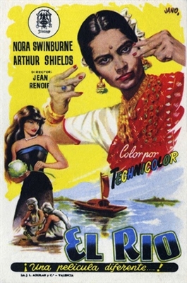 The River movie posters (1951) canvas poster