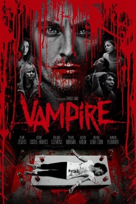 Vampire movie posters (2011) wood print