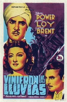The Rains Came movie posters (1939) wooden framed poster