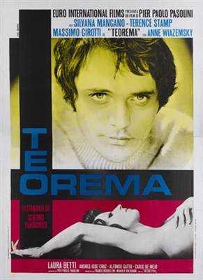 Teorema movie posters (1968) canvas poster