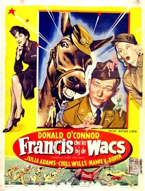 Francis Joins the WACS movie posters (1954) puzzle MOV_1869276