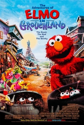The Adventures of Elmo in Grouchland movie posters (1999) pillow
