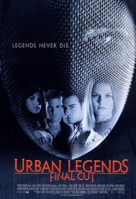 Urban Legends Final Cut movie posters (2000) wooden framed poster