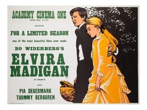 Elvira Madigan movie posters (1967) poster with hanger