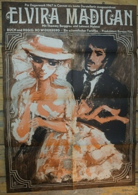 Elvira Madigan movie posters (1967) metal framed poster