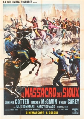 The Great Sioux Massacre movie posters (1965) tote bag