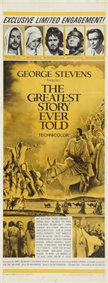 The Greatest Story Ever Told movie posters (1965) pillow