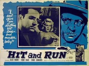 Hit and Run movie posters (1957) Stickers MOV_1871328