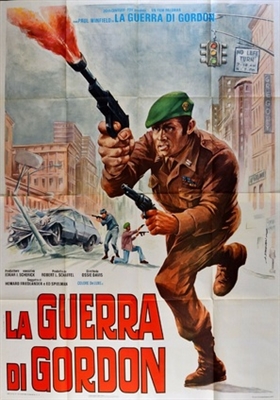 Gordon's War movie posters (1973) metal framed poster