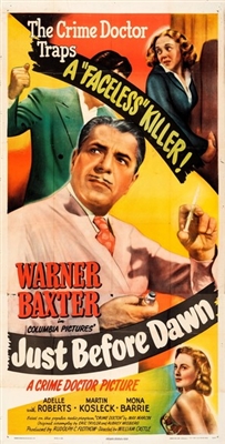 Just Before Dawn movie posters (1946) poster with hanger