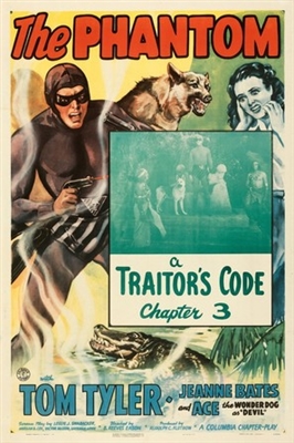 The Phantom movie posters (1943) wooden framed poster