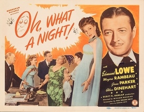 Oh, What a Night movie posters (1944) Stickers MOV_1871677