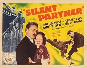 Silent Partner movie posters (1944) poster with hanger