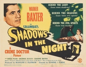 Shadows in the Night movie posters (1944) metal framed poster