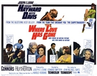 Where Love Has Gone movie posters (1964) Longsleeve T-shirt #3618680
