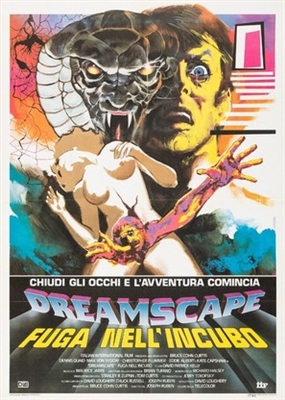 Dreamscape movie posters (1984) pillow