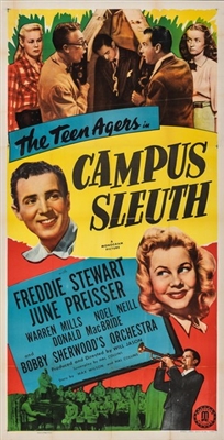 Campus Sleuth movie posters (1948) tote bag