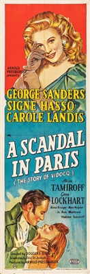 A Scandal in Paris movie posters (1946) t-shirt