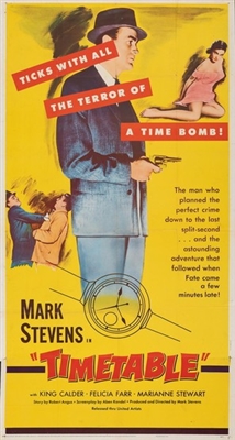Time Table movie posters (1956) metal framed poster