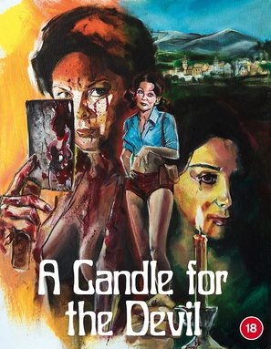 Una vela para el diablo movie posters (1973) canvas poster