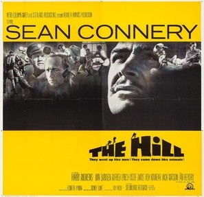 The Hill movie posters (1965) canvas poster