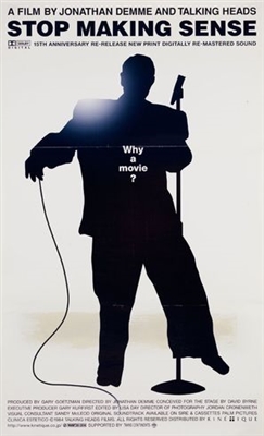 Stop Making Sense movie posters (1984) canvas poster