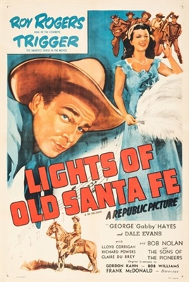 Lights of Old Santa Fe movie posters (1944) tote bag