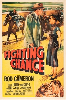 The Fighting Chance movie posters (1955) poster with hanger
