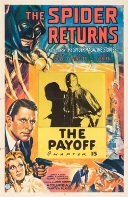 The Spider Returns movie posters (1941) pillow