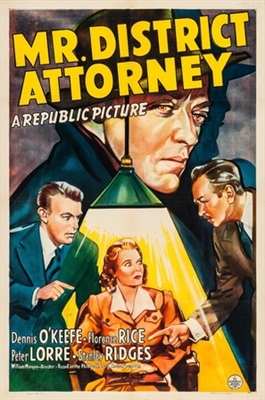 Mr. District Attorney movie posters (1941) mouse pad