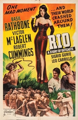 Rio movie posters (1939) Tank Top