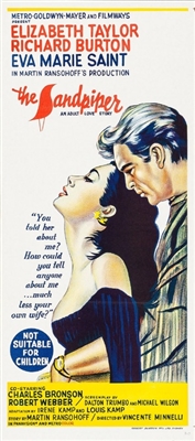 The Sandpiper movie posters (1965) canvas poster