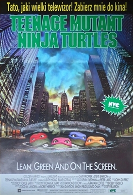 Teenage Mutant Ninja Turtles movie posters (1990) puzzle MOV_1873787