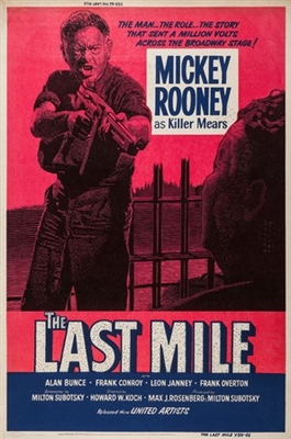 The Last Mile movie posters (1959) wood print