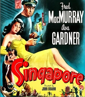Singapore movie posters (1947) Longsleeve T-shirt