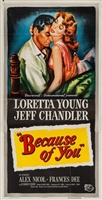 Because of You movie posters (1952) Longsleeve T-shirt #3620497