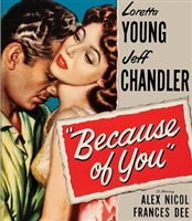 Because of You movie posters (1952) t-shirt #3620504