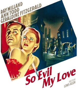 So Evil My Love movie posters (1948) wood print