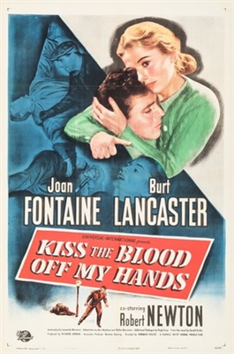 Kiss the Blood Off My Hands movie posters (1948) poster with hanger